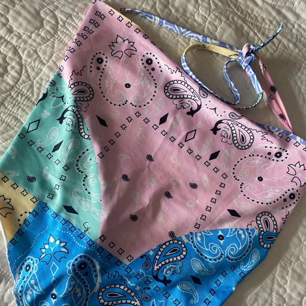 Bandanna Crop Top